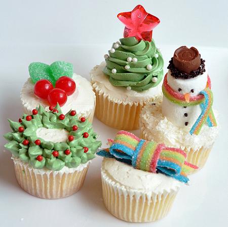 Cupcakes de Navidad