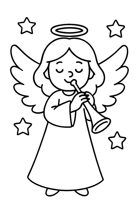 El ángel de la Navidad