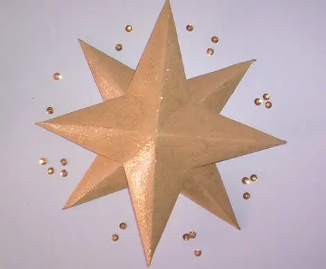 Cómo hacer una estrella de Navidad