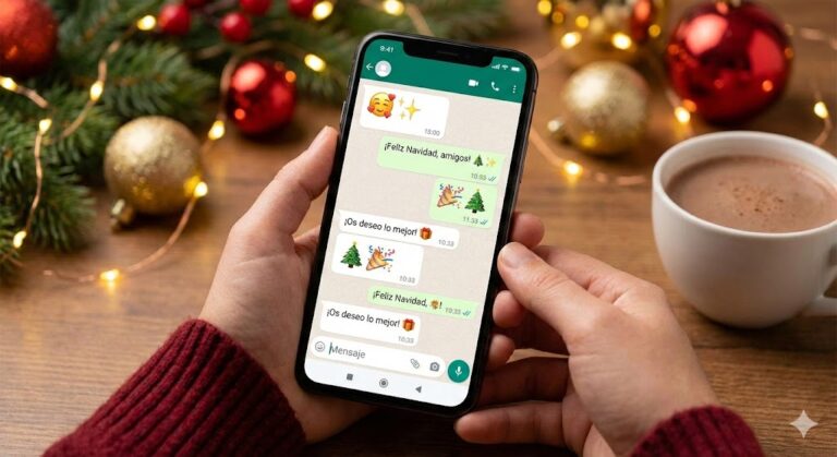 Frases para felicitar la Navidad a tus amigos por WhatsApp